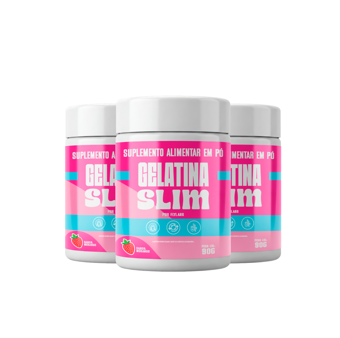 Frasco Gelatina Slim.